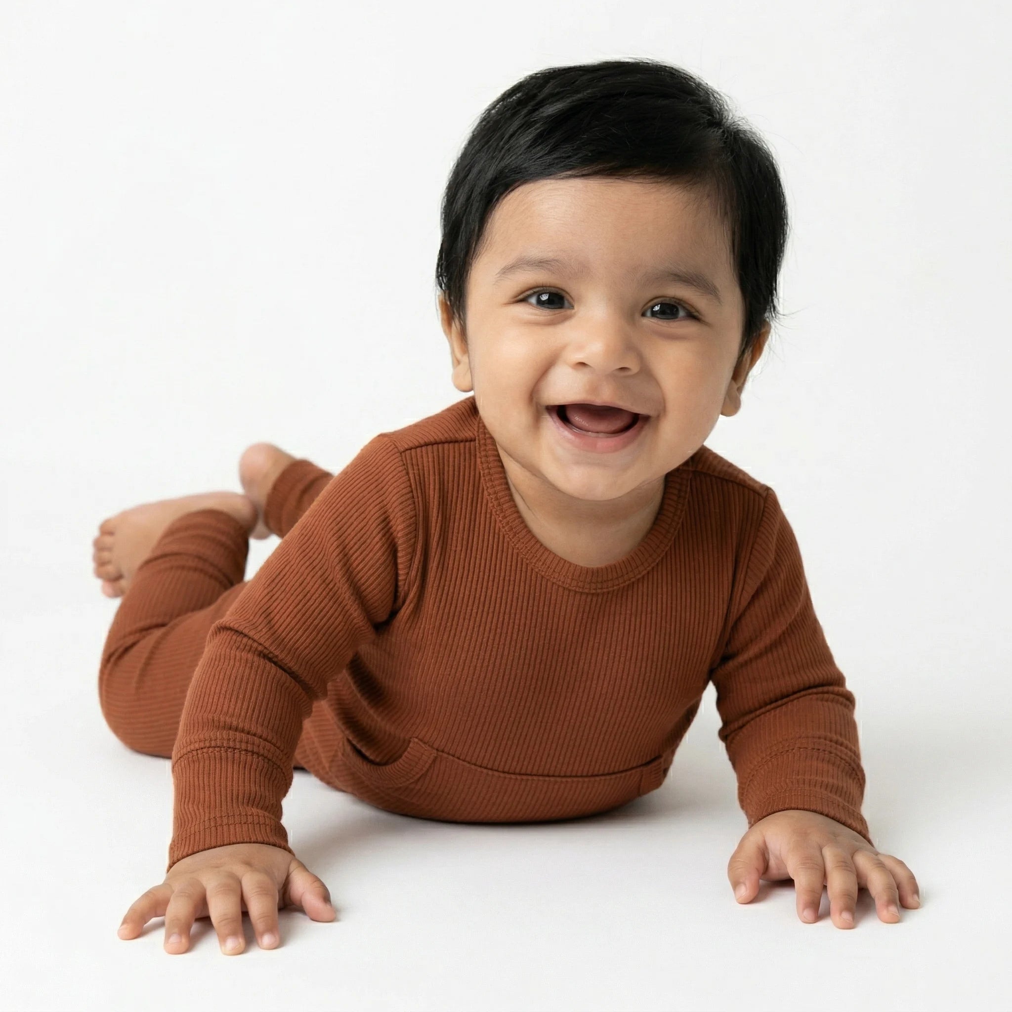 Easy Romper Cinnamon - Pack of 3