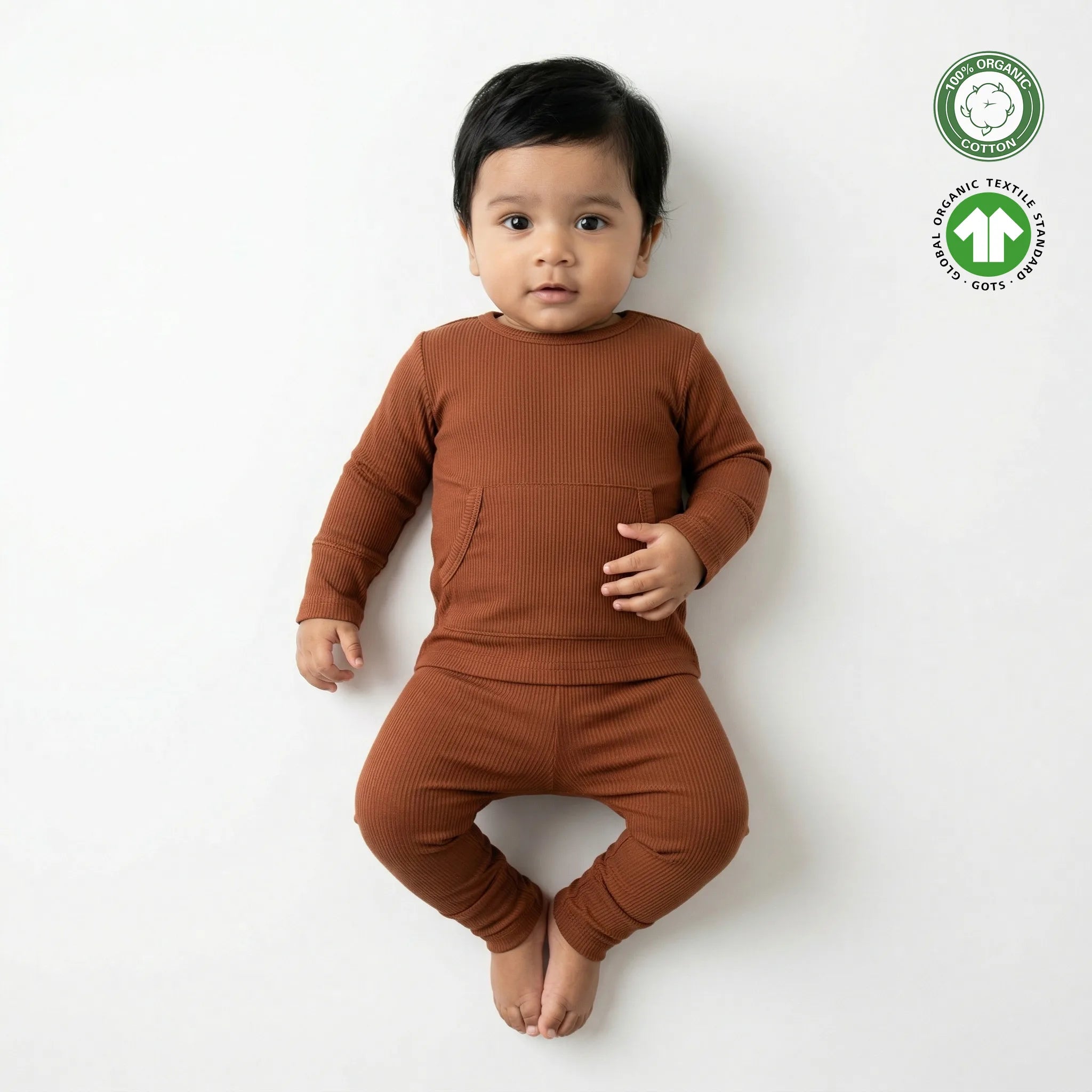 Easy Romper Cinnamon - Pack of 3