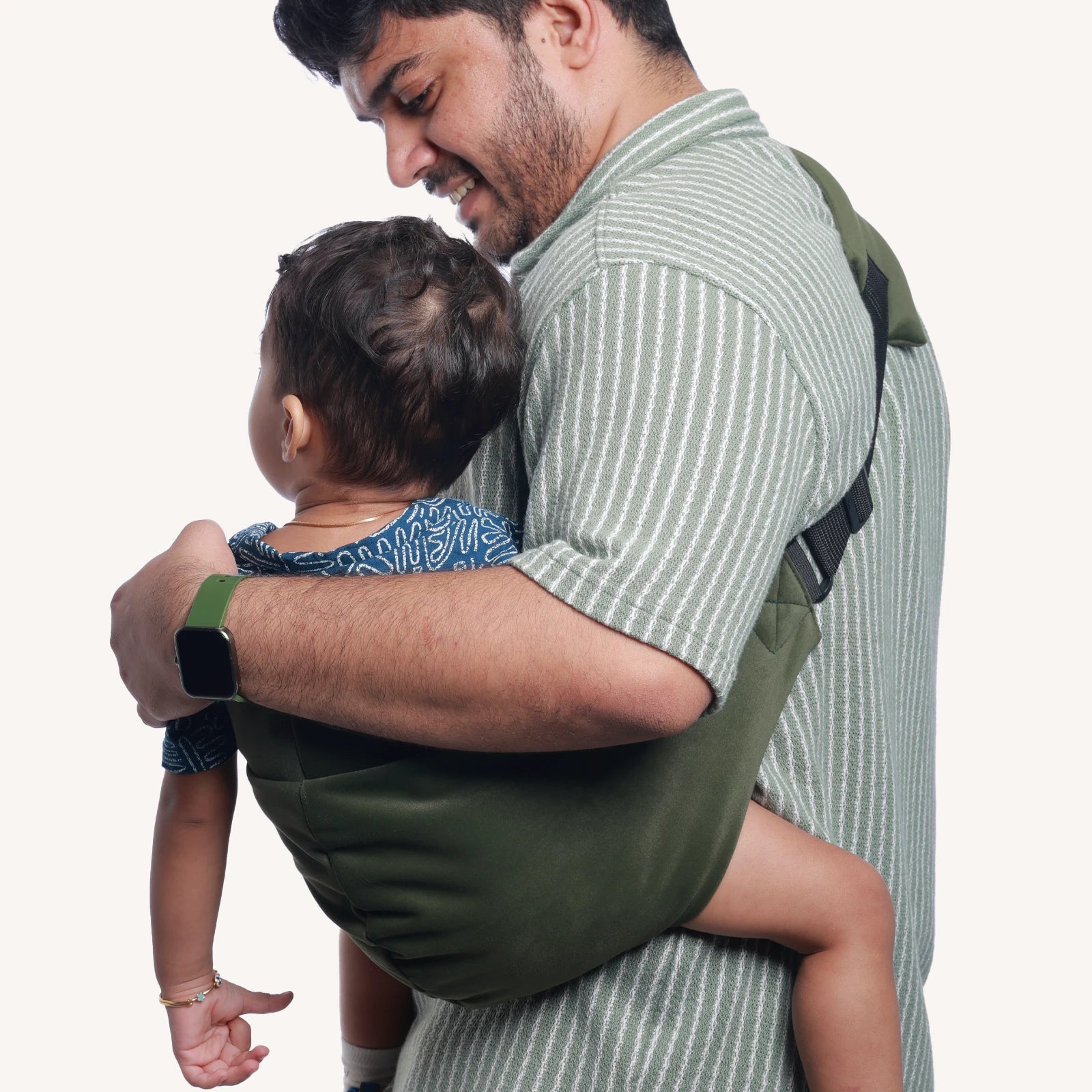 Forest Green Toddler Hip Carrier