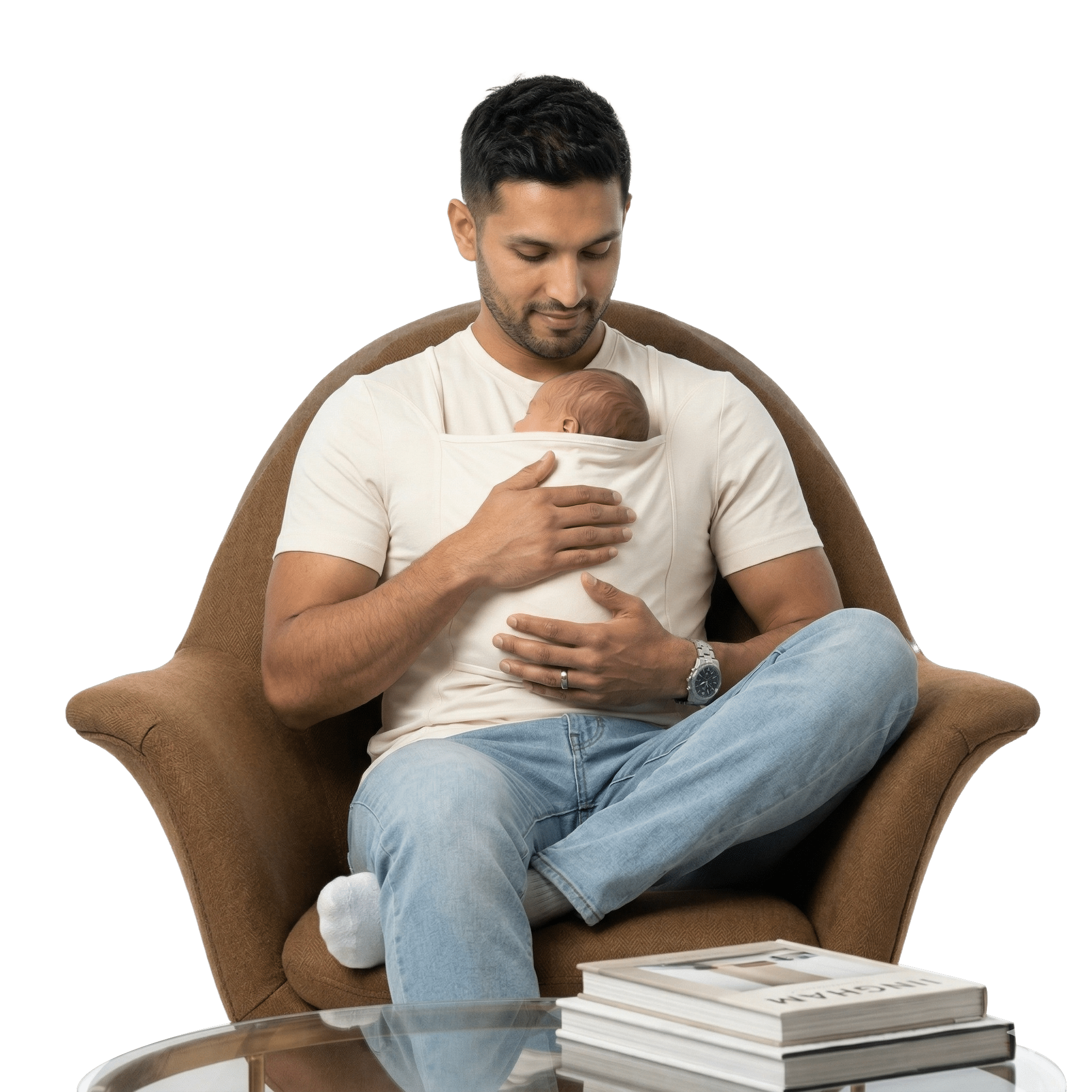 Snugs - Men's Everyday T-Shirt Carrier(Newborn to 8KGs) - Child Carrier