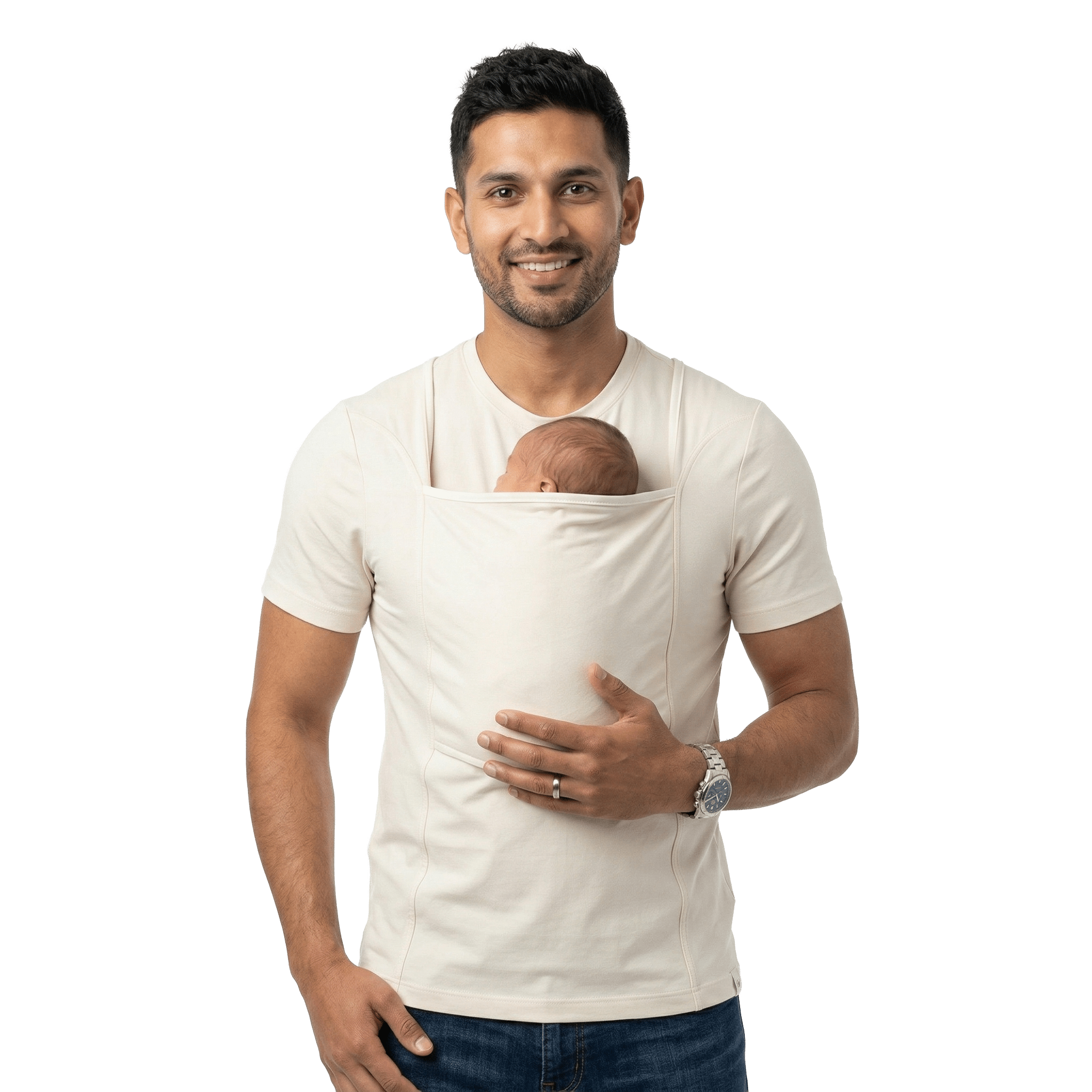 Snugs - Men's Everyday T-Shirt Carrier(Newborn to 8KGs) - Child Carrier